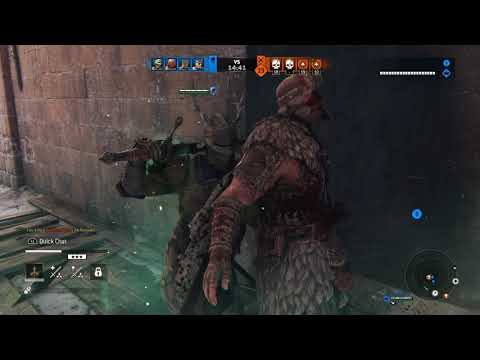 [FOR HONOR]  WARMONGER GAMEPLAY PT. 62 - DEPLETE THEIR RESPAWNS