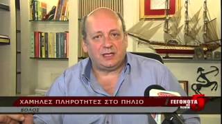 Χαμηλές πληρότητες στο Πήλιο