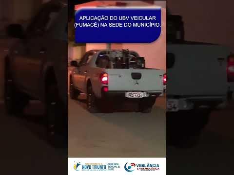 Carro Fumacê contra a dengue em Novo Triunfo - BA