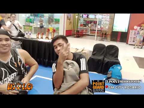 THE POINT GUARD ACADEMY ( 3 POINT SHOOTOUT ) in SM CITY ROSARIO " THE FINAL ROUND "