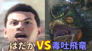 [MHW]はだかVS毒吐飛竜(プケプケ上位)