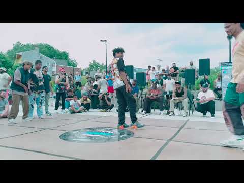 BLAZE vs KID GLYDE | BREAKING BATTLE | Beautiful Feet 5 Park Jam Festival | The Cypher Spot