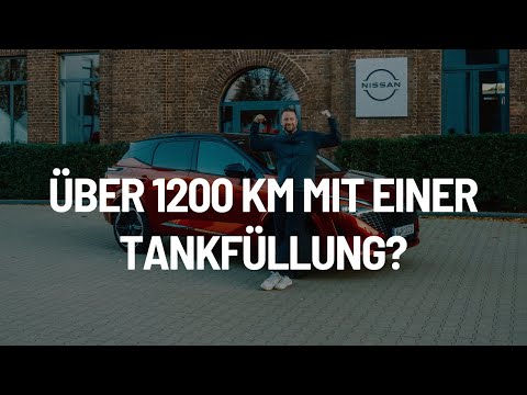 Can I get over 1000 km on a single tank of fuel in the new Nissan Qashqai E-Power? I'll find out.