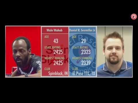 Wale Wahab (2425) vs Daniel R  Seemiller Jr (2323)