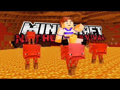 ALL'ESPLORAZIONE CON LO STRIDER! | Minecraft ITA Nether Survival - #8