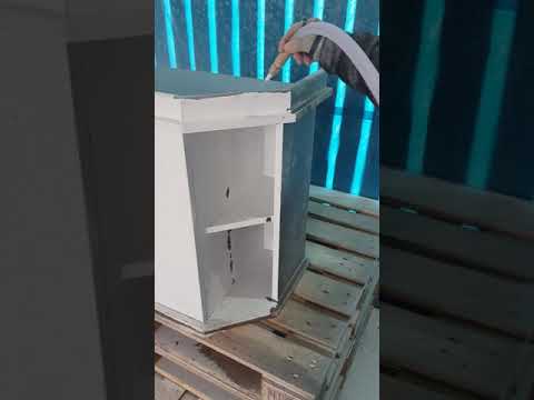 Soda 7 blast pot using plastic media