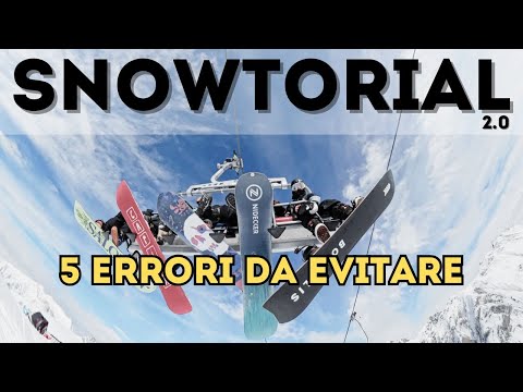 5 COMMON SNOWBOARDING MISTAKES TO AVOID 🏂 | Beginner's Guide