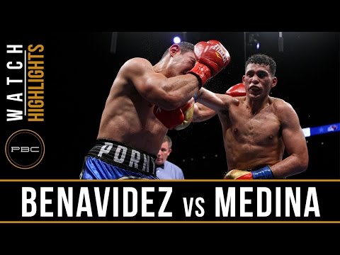 Benavidez vs Medina HIGHLIGHTS: May 20, 2017 - PBC on FS1