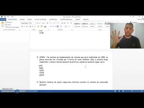 Aula de princípio multiplicativo