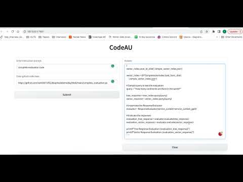 CodeAU - Deephack demo