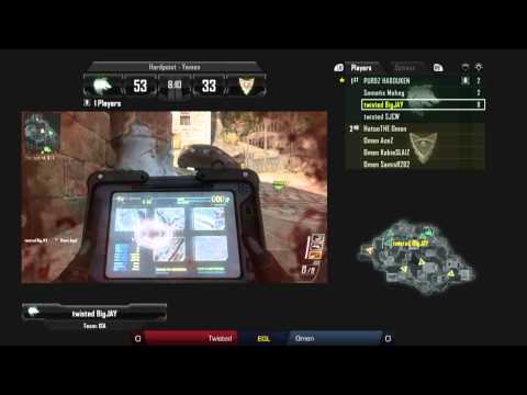EGL10 : BO2 Summer Championship : Twisted vs Omen : WBR3 - Map 1
