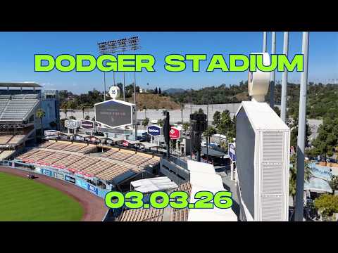 NEW DODGER STADIUM UPDATE. (03.03.26)