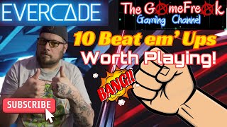 Evercade:10 Go To Beat Em Ups #gaming #videogames #gameplay