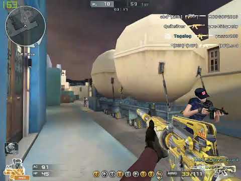 Crossfire: M4A1 S Royal Guard (Max lvl) Tagalog