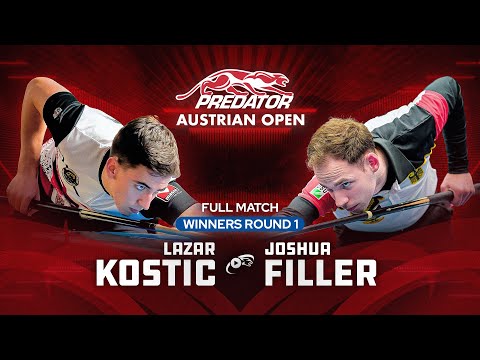 KOSTIC vs FILLER ▸ 2025 Predator Eurtotour Austrian Open 9-Ball