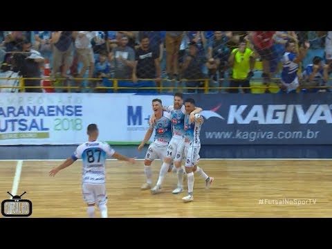 FINAL | Gols Foz Cataratas X Marreco | Jogo de Ida | Campeonato Paranaense de Futsal 2018