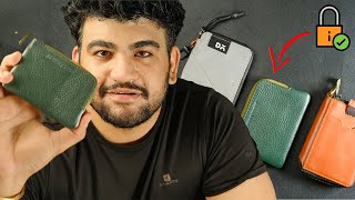 3 secured EDC Zipper Wallets for Men in 2025
