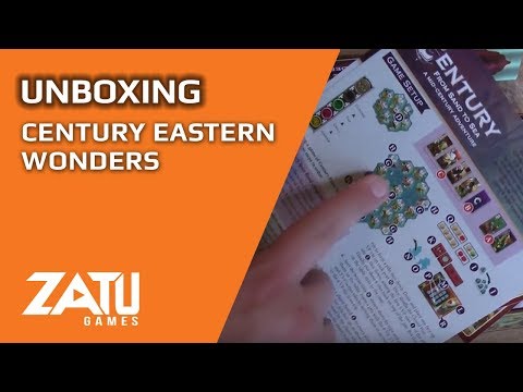Century Eastern Wonders Unboxing - Board Deck & Dice