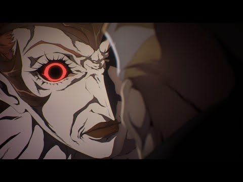 Erzsebet scares the Abbot 「Castlevania: Nocturne」