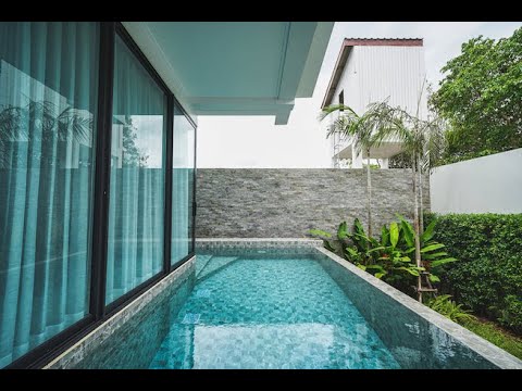 New Multi-Level Two Bedroom Pool Villas for Sale in Cherng Talay