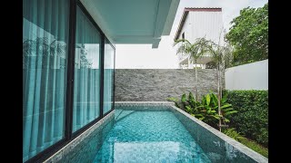 New Multi-Level Two Bedroom Pool Villas for Rent in Cherng Talay