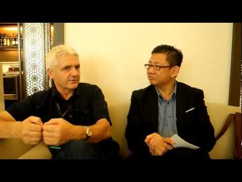 Mr. Kjell Ola Dahl with Robin Stienberg, National Critics Choice