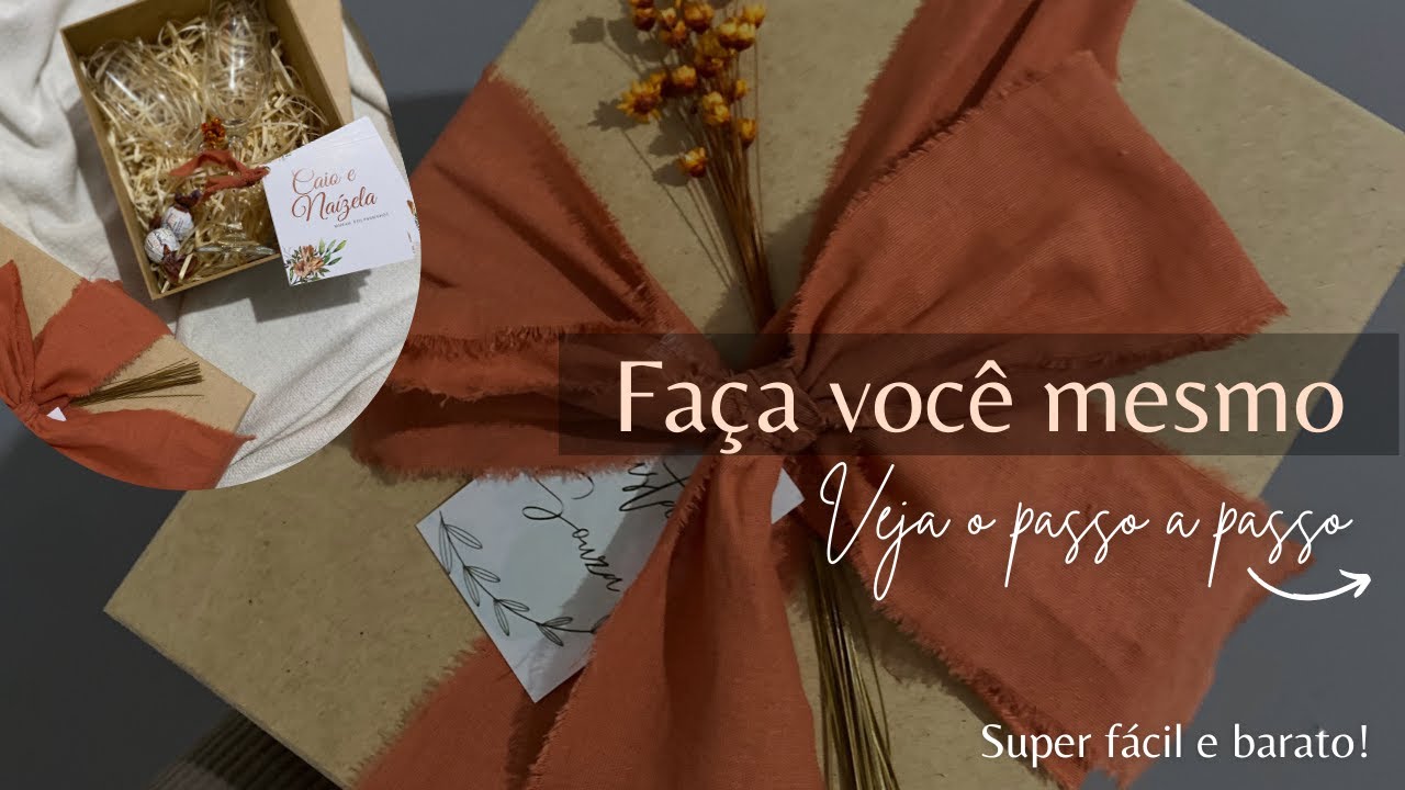 CAIXA PARA PADRINHOS DE CASAMENTO | PASSO A PASSO | VALORES | DIÁRIO DA NOIVA - Ep. 2