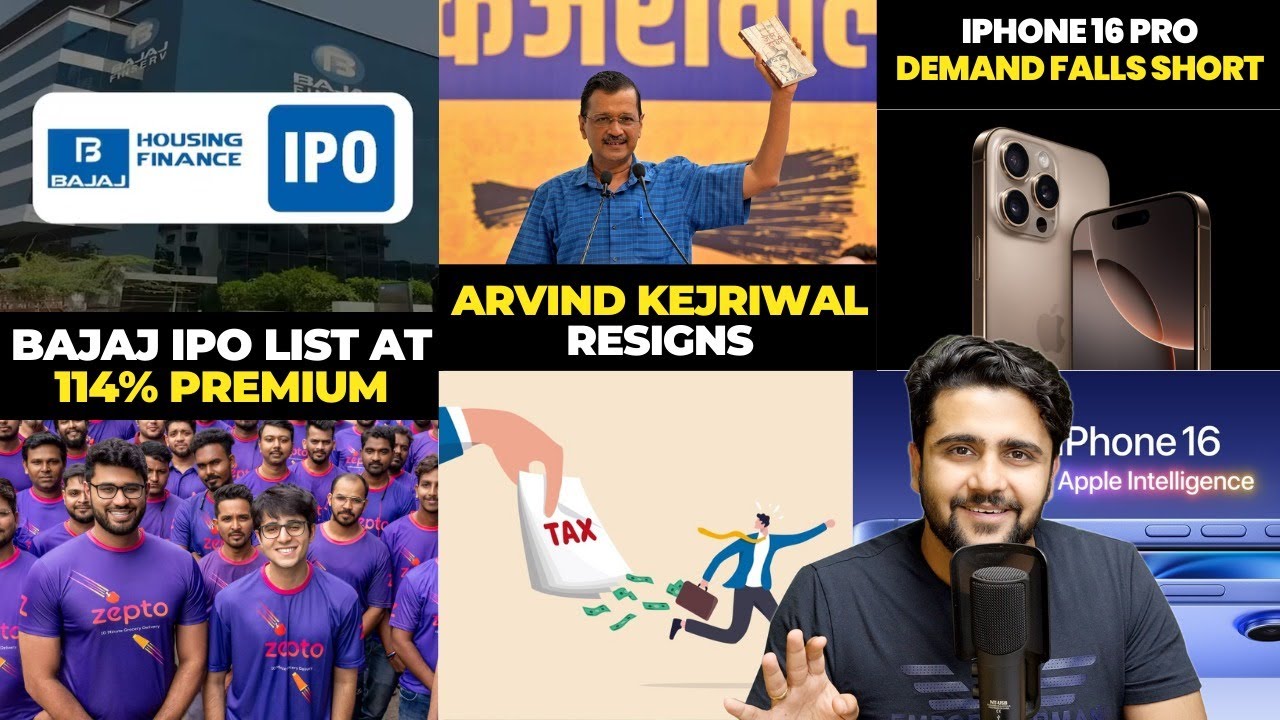 Business News: Bajaj Housing, Whatfix, Zepto, Myntra, Flipkart, Byju's, iPhone 16, SEBI