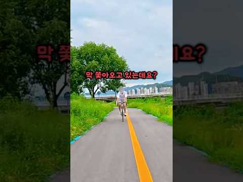 픽시 애들 또 쫓아옴ㅋㅋㅋ