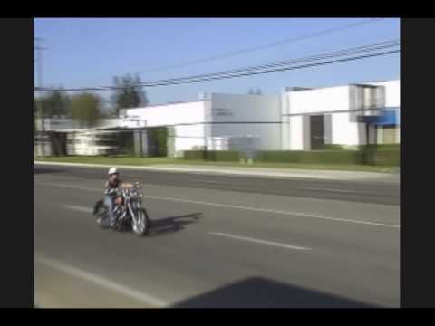 Patriot Defender Drive By Sound Demo on Harley Davidson Softail