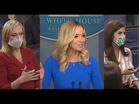 10/1/2020 Kayleigh McEnany holds White House briefing, repeatedly answered questions