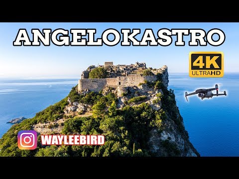 Angelokastro (Αγγελόκαστρο) Corfu 4K