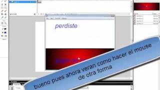 como hacer un juego de laberintos en flash con un mouse diferente y un efecto en jugar