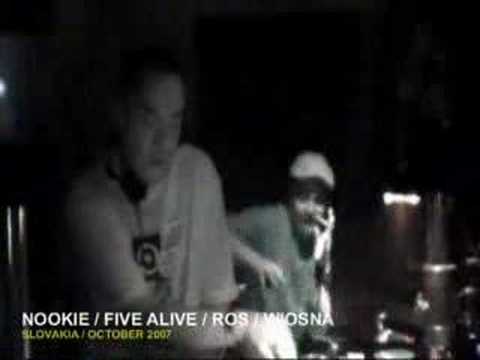 DJ Nookie / Five Alive / Ros / Wiosna / Bratislava Oct 07