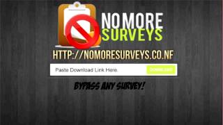 How to bypass most surveys (Works on Chrome and Firefox) No download HD 2013