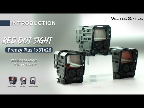 Vector Optics |  Big Window With Skeleton Armor Shroud --- Frenzy Plus 1x31x26 (SCRD-67 & M67& S67)