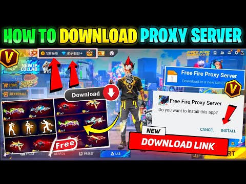 Proxy Server Kaise Download Karen || How To Download Proxy Server || Proxy Server Free Fire