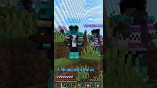 When you get a divorce in Minecraft... #minecraft #minecrafthumor #soulhunt