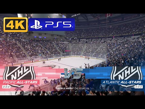 NHL 23 All Star 2023 Atlantic vs Pacific 4K PS5 Gameplay