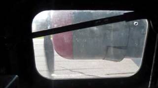 preview picture of video 'b-24 taking off from akron canton airport'