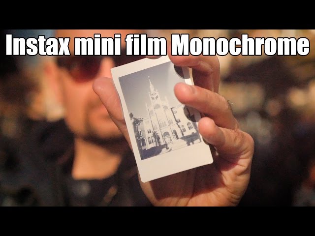 Vídeo relacionado con Fujifilm Instax Mini Monochrome - Película Instantánea