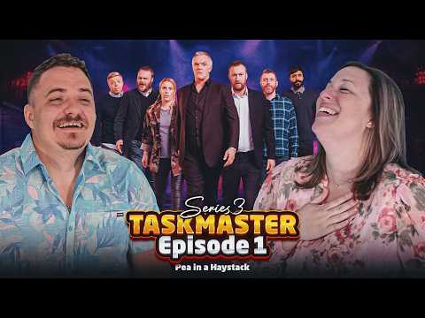 IT'S AL MURRAY!!! ⛄ Americans React to Taskmaster S3E1 'Pea in a Haystack'