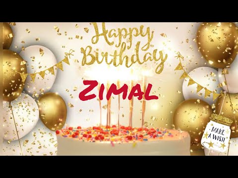 ZIMAL - Happy Birthday To You 🎁💎| Special Birthday Song 💎