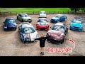 FULL TOUR OF MY SALVAGE CAR COLLECTION