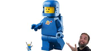 New LEGO Up-Scaled Classic Space Astronaut Minifig official reveal! $60 USD, March 1 #NotSponsored