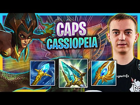 CAPS IS SO CLEAN WITH CASSIOPEIA! | G2 Caps Plays Cassiopeia Mid vs Zed!  Season 2023