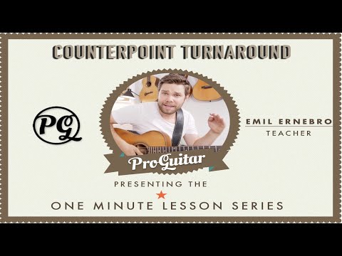 Emil Ernebro Lesson - Counterpoint Blues Turnaround