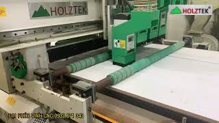 Máy cnc nesting 4 đầu PRO-R4F vận hành thực tế