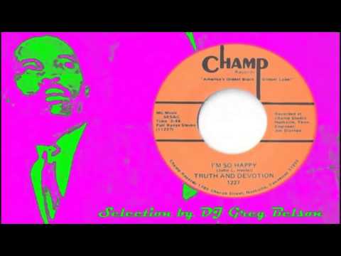 Gospel Modern Soul 45 - Truth and Devotion - 'I'm so happy'