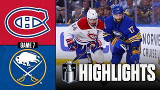 Canadiens vs. Sabres | NHL Playoff Highlights | Game 7 | May 18, 2026